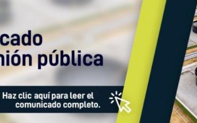 Comunicado a la opinión pública