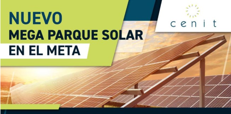 Grupo Ecopetrol, a través de Cenit, adjudicó contrato para la construcción de nuevo megaparque solar en el Meta